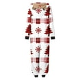 thumbnail image 5 of Women Winter Pajamas Sets Family Matching Clothing Set Family Matching Sets Outfits Family Christmas Pajamas Matching Sets Printed Pajama Set, 5 of 5