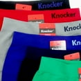 thumbnail image 3 of 12 Pack Boy Seamless Solid Boxer Briefs Kids Spandex Underwear Soft Active New L, 3 of 6