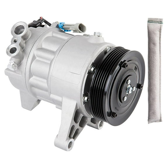 For Cadillac SRX 2010 2011 AC Compressor w/ A/C Drier - BuyAutoParts