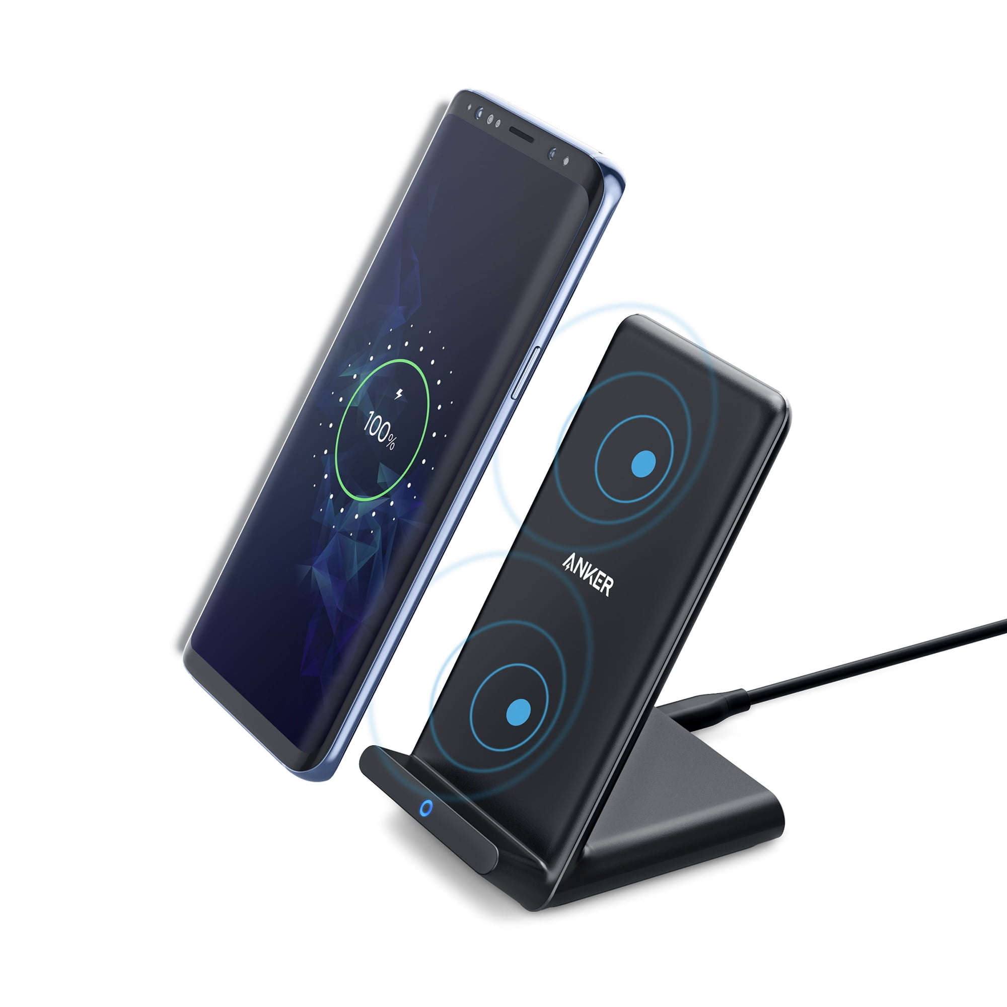 Anker PowerWave Stand with Charger, Black