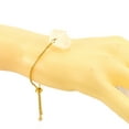 thumbnail image 1 of Xiao Hua Pulsera de cuentas hecha a mano, ideal para hombres y mujeres, con piedras naturales irregulares mixtas, ajustable, color blanco., 1 of 4