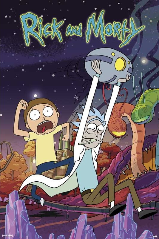 Rick And Morty - TV Show Poster / Print (Rick & Morty / Planet) (Size: 24" x 36") (Poster ...