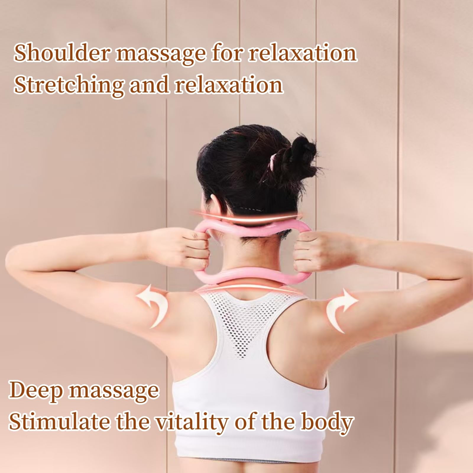 Pilates Ring and Ball Set with Resistance Bands, 25cm Yoga Ring, Stretch Straps, Latex Pull Bands, and Yoga Ball for Full-Body Workout and for Women's Home Workouts & Beginners