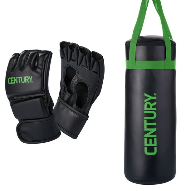 Century Martial Arts Youth Boxing MMA Training Bag and Kid Glove Combo