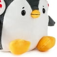 thumbnail image 6 of Hallmark Christmas Penguin Plush with Peppermint Ear Muffs, 8" H, 6 of 6