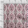 thumbnail image 1 of oneOone Georgette Viscose Fabric Geometric Ikat Fabric Prints By Yard 42 Inch Wide, 1 of 4