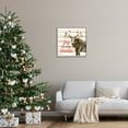 thumbnail image 3 of Stupell Industries Moose with Festive Lights Holiday Painting Gray Framed Art Print Wall Art, 24 x 24, 3 of 9