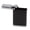 Black, variant on Portable Mini Zinc Alloy Ashtray with Lid and Keychain for Outdoor Travel and Home Decor, Red