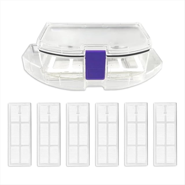 Repuestos de Filtro HEPA para Caja de Polvo de Aspiradora Robot Freo/J3, Filtros Lavables
