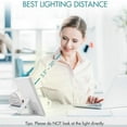 thumbnail image 5 of Mood Enhancing Light Therapy Lamp For Home And Office, Portable Pad Design With Full Spectrum LED Light And Auto Shut-Off Timer, Energy Boost For, 5 of 5