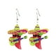 thumbnail image 1 of Pendientes mexicanos para mujer con brillo, pimienta y cactus, 1 of 7