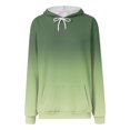 thumbnail image 4 of GEWSEY Womens Neon Print Oversized Hoodies Drawstring Pullover Sweatshirt Trendy Sweater Tops Fall Fashion Clothes (Light Green, M), 4 of 6