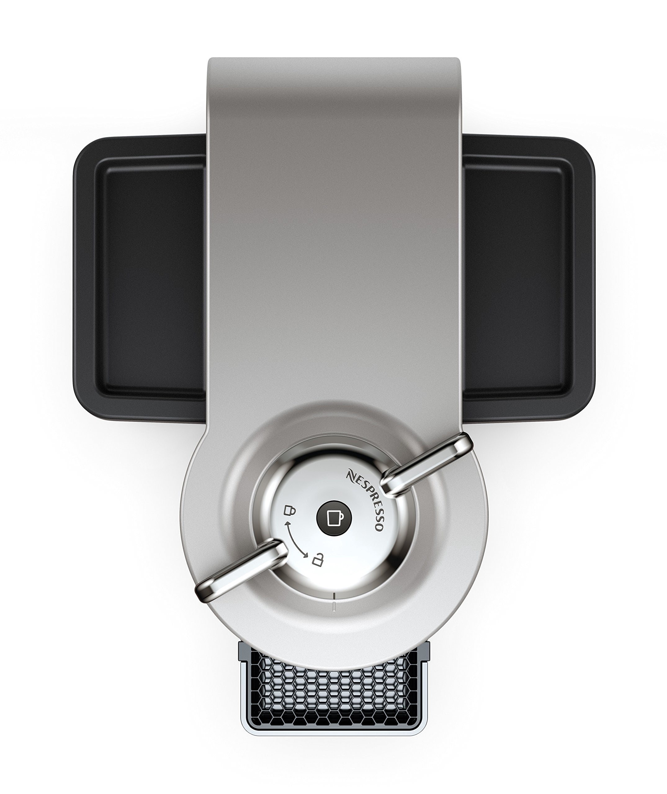 Nespresso New Evoluo Coffee and Espresso Machine by De'Longhi with Aerocinno, Silver, Single-Serve Brewers