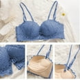 thumbnail image 5 of WRKEKC Wireless Bras for Women, Women's Lace Thin Style Ventilate Front Buckle Bra without Steel Rim, 5 of 5