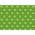 thumbnail image 1 of Ahgly Company Indoor Rectangle Patterned Bright Green Area Rugs, 2' x 3', 1 of 6