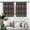 Bulldog Black Pattern, variant on Labrador Retriever and Beach Blackout Curtains,Triple Weaved Fabric,Thermal Insulated,Room Darkening,Grommet Top,2 Panels,52x45in(132x114cm)