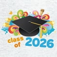 thumbnail image 3 of CafePress - 2026 Graduation Zip Hoodie - Zip Hoodie, Classic Hooded Sweatshirt with Metal Zipper, 3 of 4