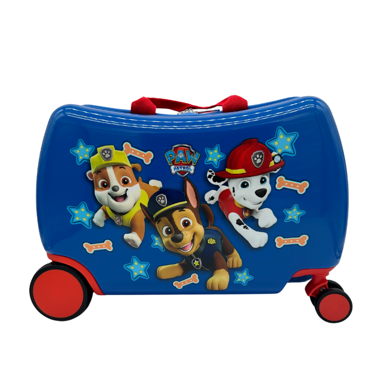 Nickelodeon Paw Patrol Boys Ride Luggage blue