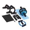 thumbnail image 3 of HEANUJJ 1Set Training Fitness Accessories with Double Wheel Roller Jump Rope Push-Ups and Storage Pouch, 3 of 8