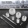 thumbnail image 1 of Gupbes Core Drill Bits Set Core Drill Bits Practical Labor-saving Sturdy And Durable High Efficiency Factory For Home, 1 of 8