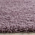 thumbnail image 4 of SAFAVIEH Laguna Neven Plush Solid Shag Runner Rug, Purple, 2'3" x 8', 4 of 5