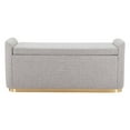 thumbnail image 3 of Dobo Storage Bench Gray Bench, Modern Style, Seats up to 2, Plywood, Indoor Living, 3 of 5