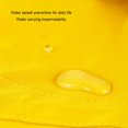 thumbnail image 4 of Imperméable de Marche et de Randonnée Portable pour Animaux, Imperméable en PVC Lavable, Poncho à 4 Pattes, Manteau de Pluie, Vêtement, Bande Réfléchissante, Articles pour Animaux, Jaune, TG, 4 of 9