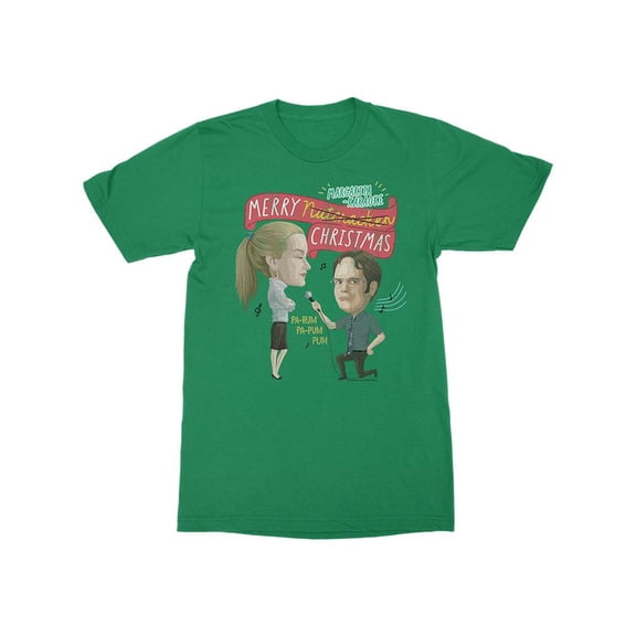 Margarita-karaoke Christmas T-Shirt Men The Office, Male 5X-Large