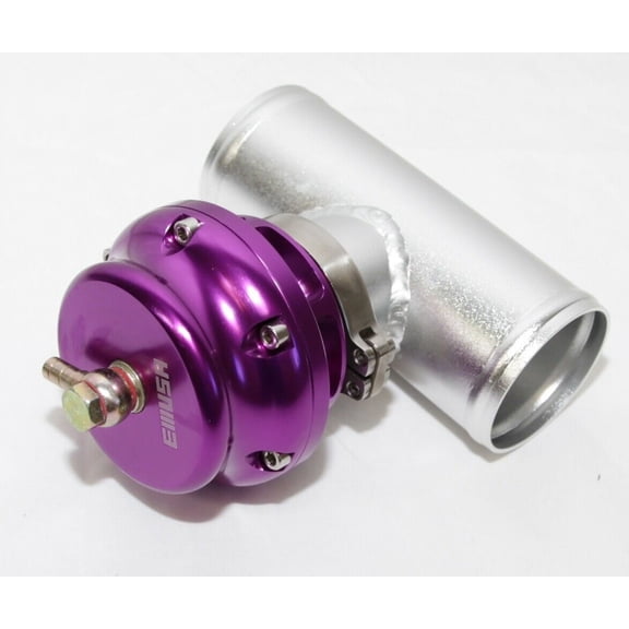 PURPLE Emusa 50MM Turbo blow off valve BOV V Band   2.5" Adapter PURPLE Emusa 50MM Turbo blow off valve BOV V Band   2.5" Adapter