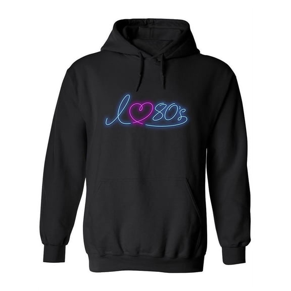 Love 80s Hoodie Women -Image by Shutterstock, Female XX-Large