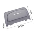 thumbnail image 4 of Soporte para gafas de coche, soporte para guardar gafas, fácil instalación, estuche para gafas de sol Gris, 4 of 5