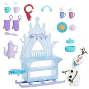 Disney Frozen Olaf Treat Sled Playset with Olaf Doll & 15+ Winter Festival Accessories,