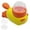 Yellow, variant on Koiauber Interactive Dog Treat Dispensing Toy Duck/Cat Shaped Food Puzzle Slow Feeder Toy Promotes IQ Training
