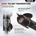 thumbnail image 3 of Aquael Platinium Aquarium Heater for Freshwater & Saltwater Aquariums - 300 Watt, 61-79 Gallons, 3 of 5