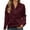 A-RD21031, variant on Womens Hoodies Winter Warm Cable Knit Pattern Long Sleeve Hooded Sweatshirts Henley Neck Solid Color Kangaroo Pocket Tops