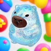 Under 5 Capybara Stress Balls for Adults Sensory Fidget Toys Squishies Squeeze Ball for Autism & Focus for Ki-ds, Gir-ls, Tod-dler & Adult