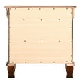 thumbnail image 2 of Passion Furniture Triton 3-Drawer Cappuccino Nightstand (27 in. H x 17 in. W x 26 in. D), 2 of 3