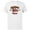 White, variant on Disney and Pixar’s Cars Lightning McQueen 95 Hometown Hero - Short Sleeve Cotton T-Shirt for Adults - Customized-Navy