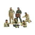thumbnail image 1 of Set de Tripulación de Tanque Estadounidense Modelo Tamiya Escala 1/35 sin Calcomanías, 1 of 8