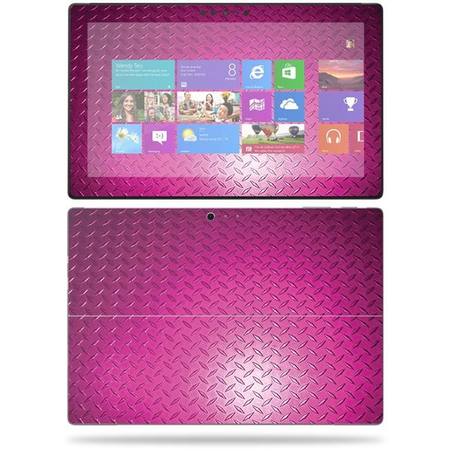 MightySkins MISURPRO1Pink Diamond Plate Skin for Microsoft Surface Pro