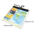thumbnail image 3 of Methold Estuche de mapa impermeable para documentos de pasaporte, soporte de papelería, funda para acampar al aire libre, pesca, senderismo, bolsa de Carpetas de archivos, 3 of 6