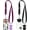 Black, variant on YSTDHL 2 Pcs Adjustable Phone Lanyard Neck Strap, Universal Mobile Phone Lanyard with 4 Adhesive Tethers, Compatible for iPhone, Samsung, HUAWEI and Most Smartphone Black & Purple