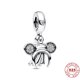 thumbnail image 1 of Abalorio de Minnie de plata 925, abalorio compatible con Pandora original, colgante de Disney de Herocross, joyería de cuentas de coco Micky, regalo de halloween para mujer, 1 of 4