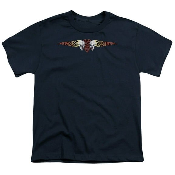 - Celtic Skulls - Youth Short Sleeve Shirt - X-Large