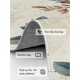 thumbnail image 3 of American Vintage Flowers Area Rug for Bedroom 4x6 Ft Country Style Retro Texture Super Soft fuzzy Throw Rug Non-Slip Fluffy Plush Indoor Floor Carpet for Living Room Nursery Home Decor, 3 of 8