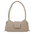 thumbnail image 1 of PU primavera nuevo color sólido bolso de la axila textura de la moda casual hombro crossbody bagkhaki, 1 of 5