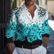 thumbnail image 2 of Camisa de moda para hombre, ropa informal de negocios para hombre, impresión de patrón 3D HD, cómoda, informal, suave, talla grande 5XL, 2 of 5