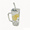 RS-250ML-#2, variant on FastXmas 400ml Square Glass Cups with Lids and Straws, Cold Drinking Glass Tumbler with Handle Bow Knot Transparent Glass Cup for Water,Juice,Iced Coffee,Milk,Tea,for Office Home