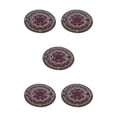 thumbnail image 3 of ZheElen Cartoon Rug - Classic Style Easy To Clean Non-toxic Anti-skid Particles Safe Round Carpet Yellow Line Starts 60cm 5Set, 3 of 6