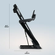 NordicTrack T Series 16 Smart Treadmill with 16 Touchscreen, iFIT Enabled, 0-12% Incline, ActivePulse™, SelectFlex™ Cushioning & SpaceSaver® Folding Design